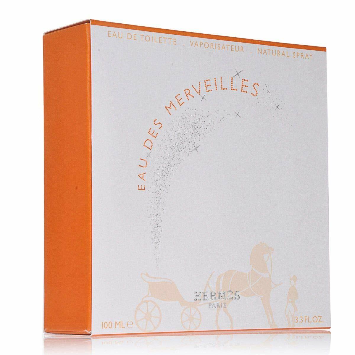 Hermes Eau Des Merveilles For Women. Eau De Toilette Spray 3.3 Oz.