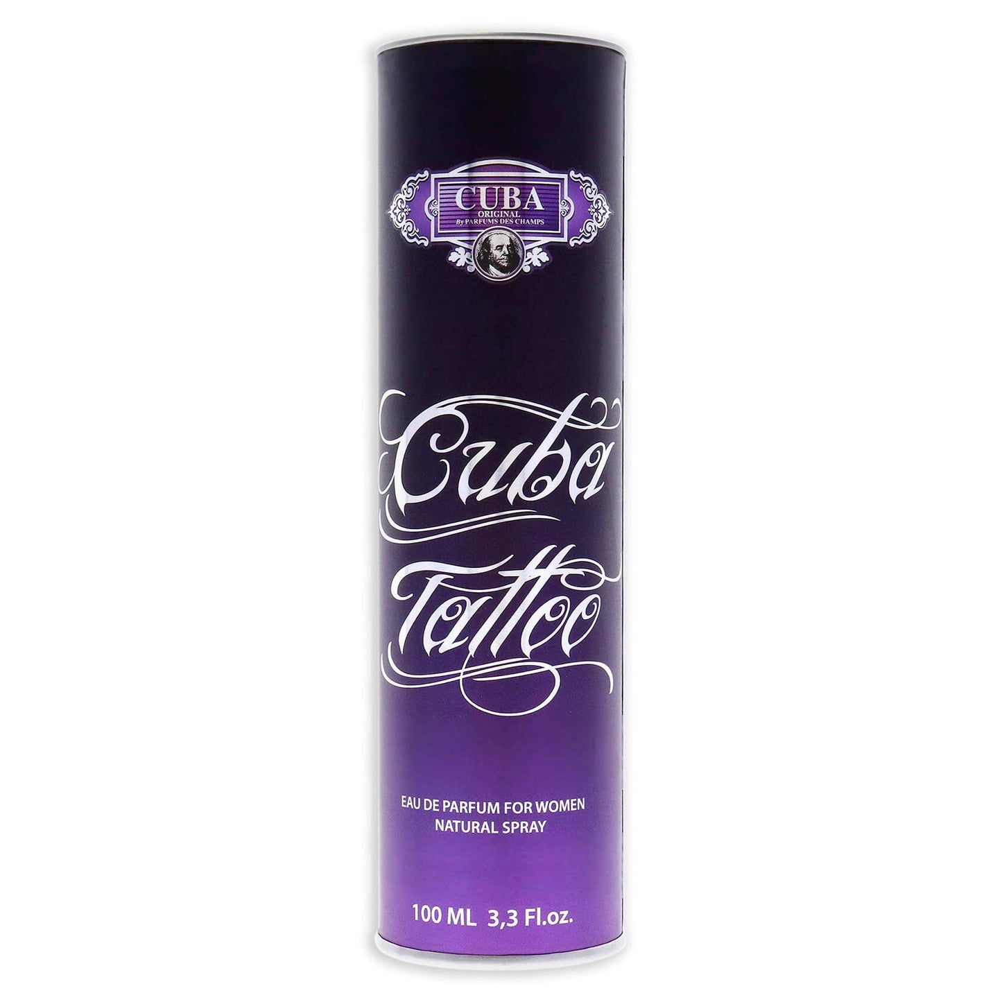 Cuba Women's Eau de Parfum Spray, Tattoo, 3.3 Oz