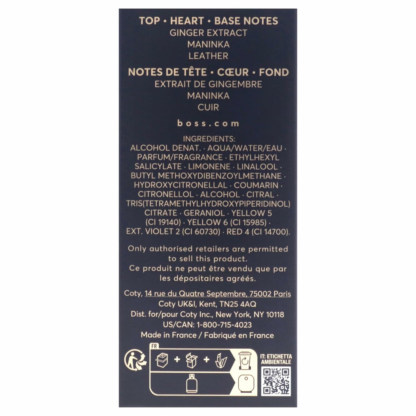 Hugo Boss/ The St. Eau De Toilette 1.7 fl oz (50 ml)