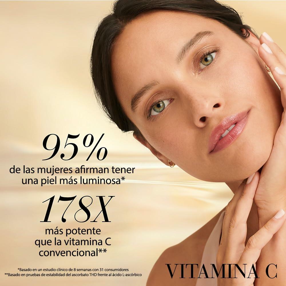 Elizabeth Arden Vitamin C Ceramide Capsules Serum, Daily Skin Care, Brightening Face Serum, 30 Count