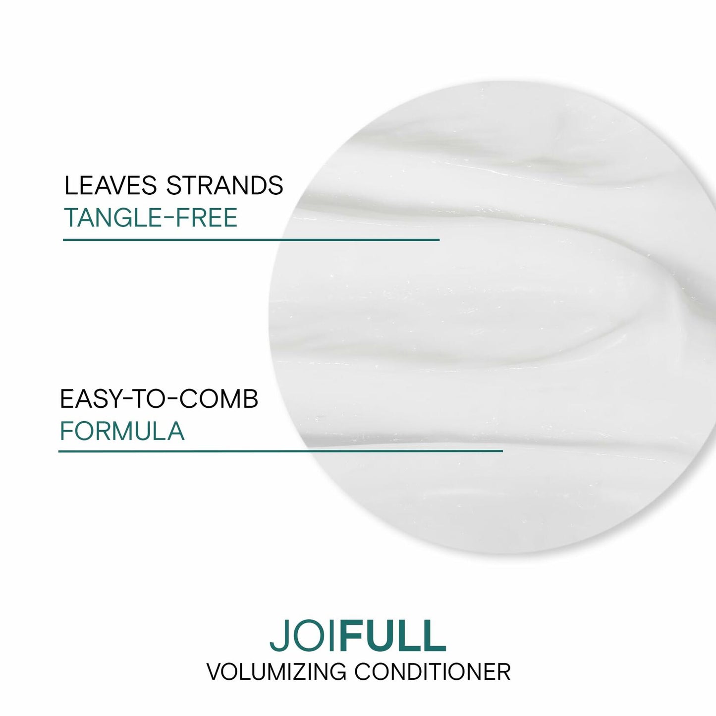 JoiFULL Volumizing Conditioner | For Fine, Thin Hair | Add Instant Body | Long-Lasting Fullness | For Thicker Bouncier Hair | Boost Shine | With Lotus Flower & Bamboo Extract | 8.5 Fl Oz