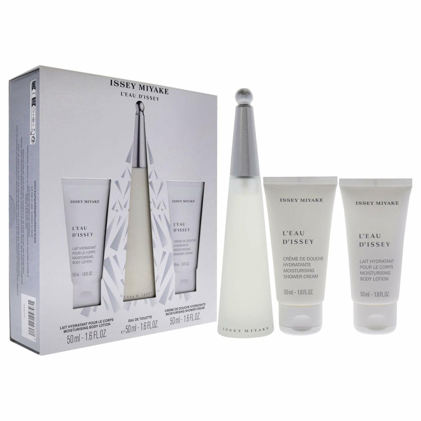 Issey Miyake ISS16 1.6 oz Leau Dissey Pure Nectar EDT Spray with Shower Cream for Women