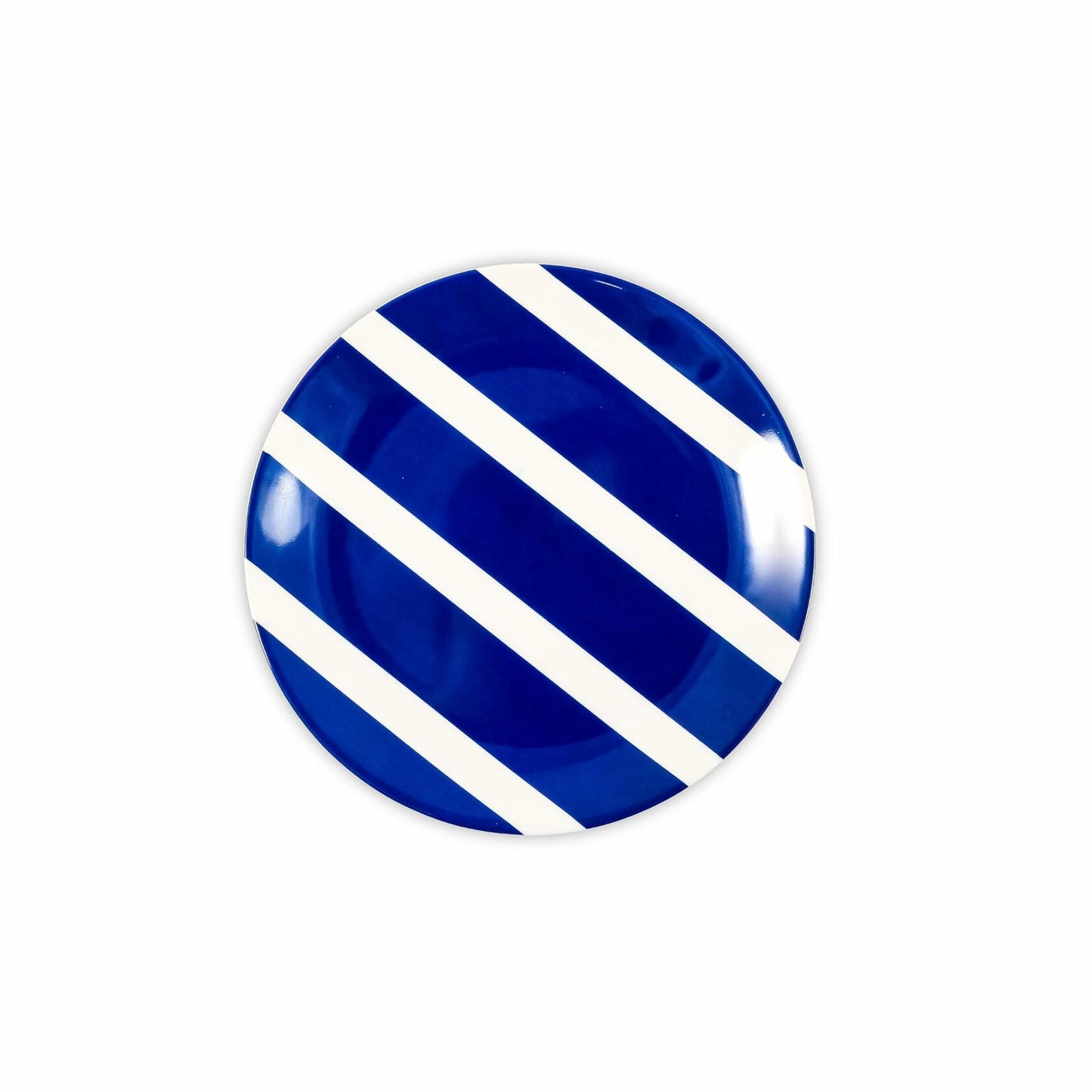 Camco 12 Piece Melamine Dishware Set - Features Blue and White Nautical Design - Includes 4 Bowls, 4 Salad Plates, & $ Dinner Plates - Dishwasher Safe Dish Set (41951)