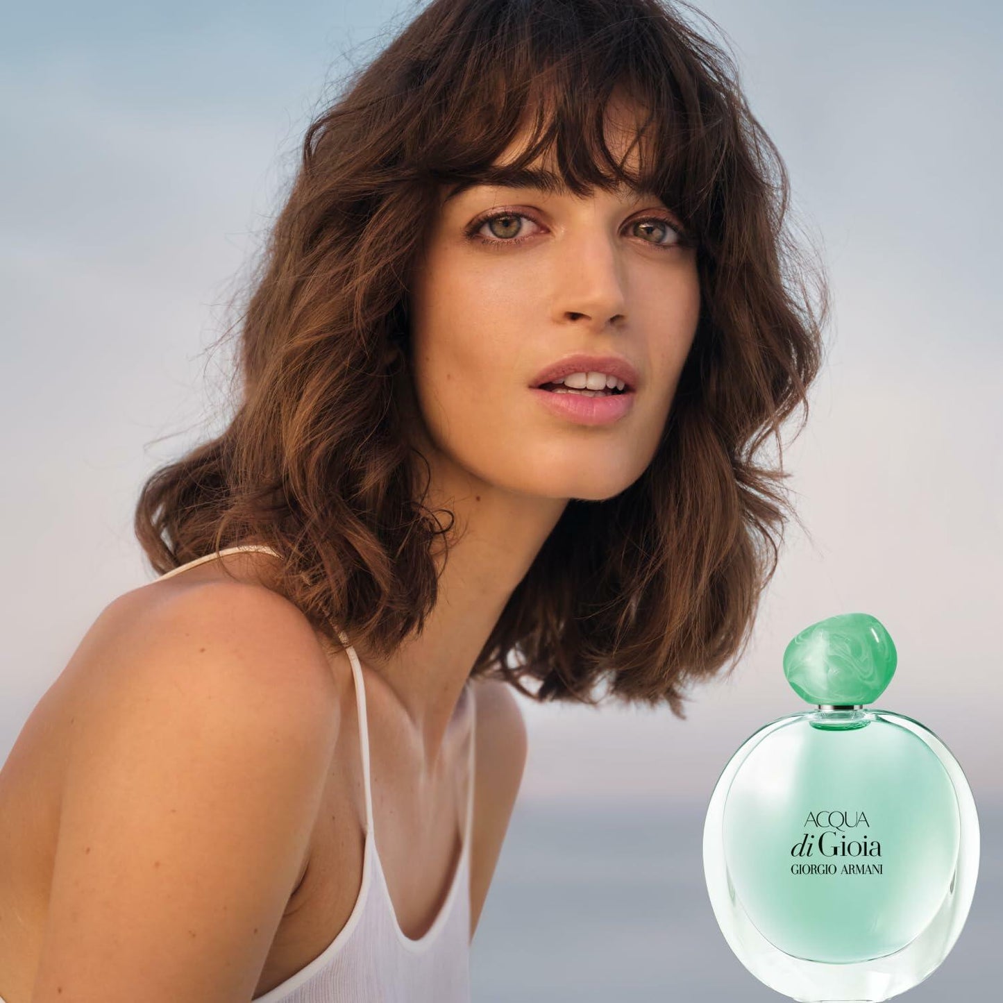 Armani Beauty – Acqua di Gioia – Eau de Parfum – Floral Fruity Fragance for Women – Primofiore Lemon, Water Jasmin, Cedarwood Notes - 3.4 Fl Oz