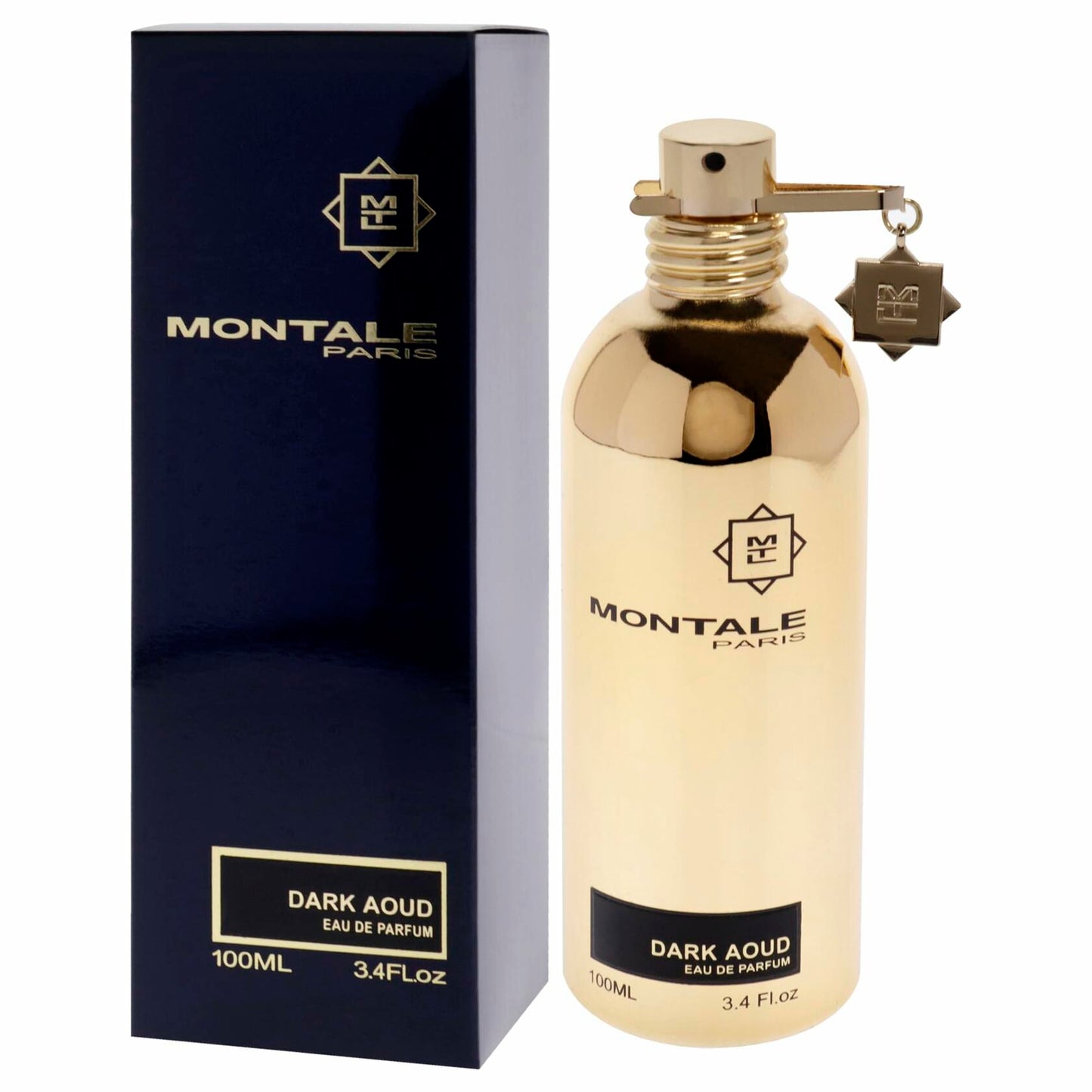 Montale Dark Aoud by Montale Eau De Parfum Spray (Unisex) 3.4 oz for Men