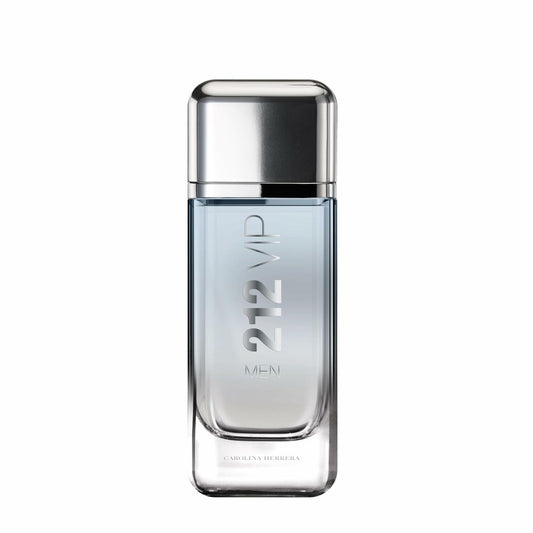 Carolina Herrera 212 Vip Men Fragrance For Men - Notes Of Caviar Lime, Ginger And Tonka Bean - Intimate And Magnetic Scent - Blend Of Fresh And Woody - Perfect For Night Use - Edt Spray - 6.75 Oz