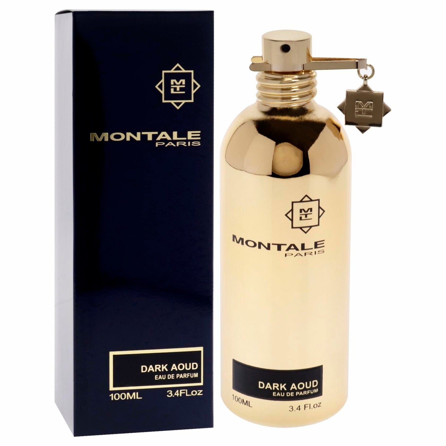 Montale Dark Aoud by Montale Eau De Parfum Spray (Unisex) 3.4 oz for Men