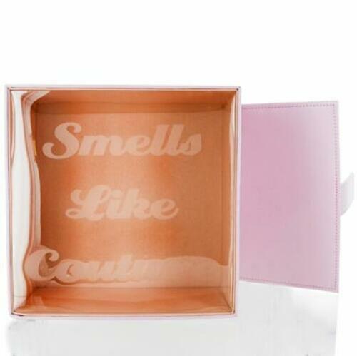 JUICY COUTURE/JUICY COUTURE PINK LEATHER LOOK BOX