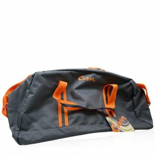 CURVE MEN/LIZ CLAIBORNE GREY WEEK-END DUFFEL BAG