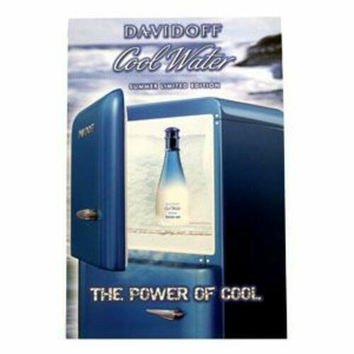 COOLWATER FREEZE ME/DAVIDOFF  POSTER DISPLAY