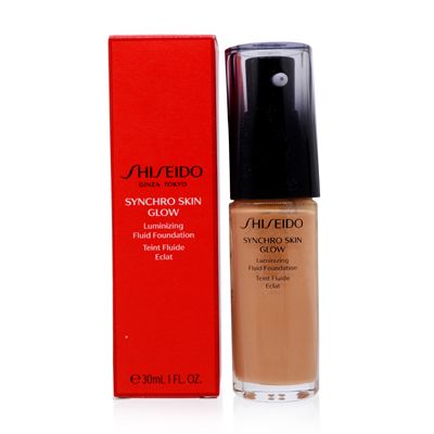 SHISEIDO/SYNCHRO SKIN GLOW LUMINIZING LIQUID FOUNDATION (5) GOLDEN  1.0 OZ