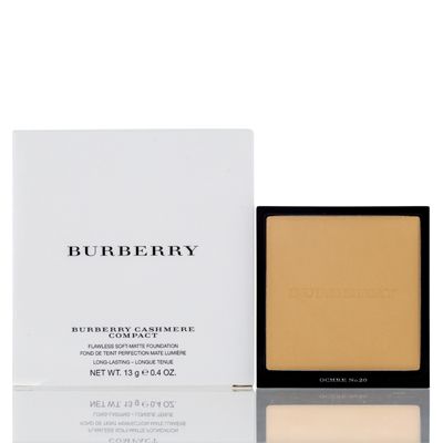 BURBERRY/CASHMERE COMPACT SOFT MATTE FOUNDATION #2 OCHRE TESTER .4 OZ (13 ML)