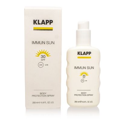 KLAPP/IMMUN SUN SPF 30  BODY PROTECTION SPRAY 6.8 OZ (200 ML)