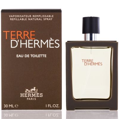 TERRE D'HERMES/HERMES EDT SPRAY REFILLABLE 1.0 OZ (30 ML) (M)