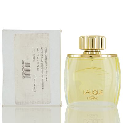 LALIQUE POUR HOMME LION /LALIQUE EDP SPRAY TESTER 2.5 OZ (75 ML) (M)