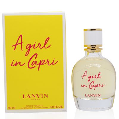 A GIRL IN CAPRI/LANVIN EDT SPRAY 3.0 OZ (90 ML) (W)