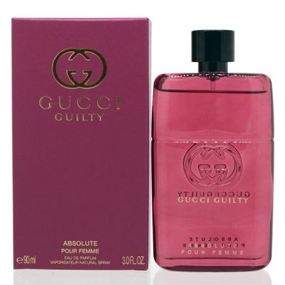 GUCCI GUILTY ABSOLUTE/GUCCI EDP SPRAY 3.0 OZ (90 ML) (W)