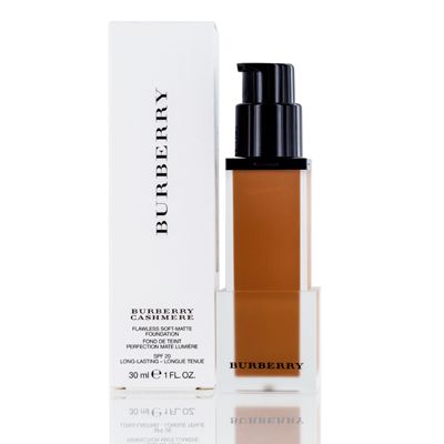 BURBERRY/CASHMERE FLAWLESS SOFT MATTE FOUNDATION CHESTNUT NO CAP TESTER 1.0 OZ