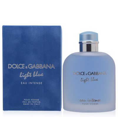 LIGHT BLUE EAU INTENSE MEN/D&G EDP SPRAY 6.7 OZ (200 ML) (M)
