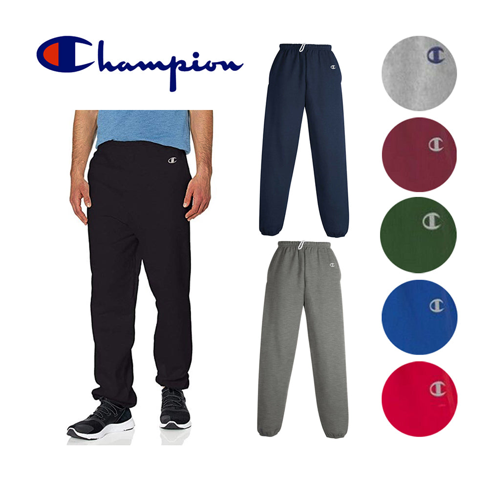 Champion Men's Cotton Max 9.7 oz. Gym Athletic Sweatpants Workout Jogger Pants